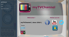 Desktop Screenshot of mytvchannel.org